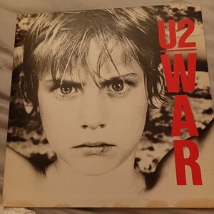 U2 War Vinyl Record. Vintage 1983.
